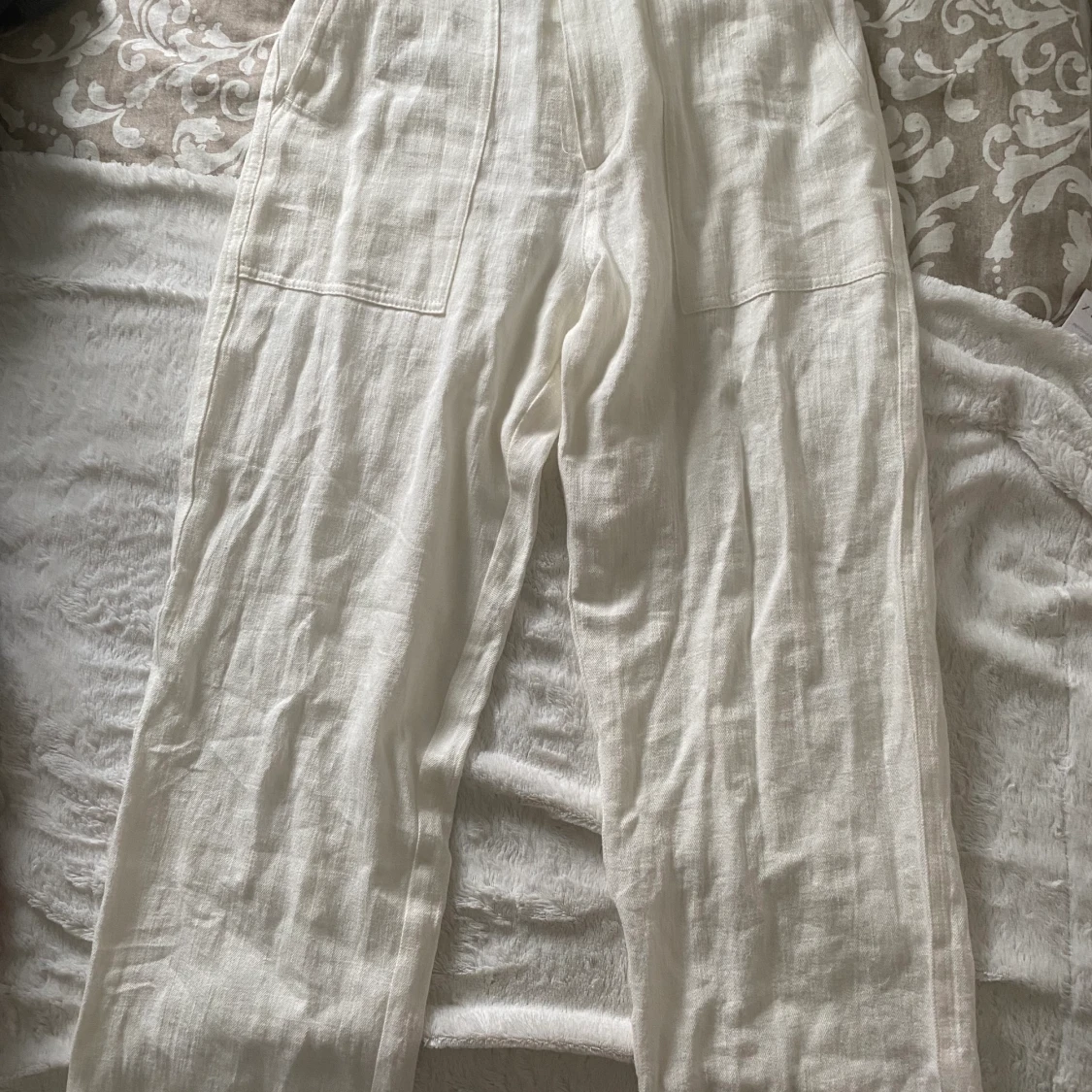 Linnebyxor från Zara strl S