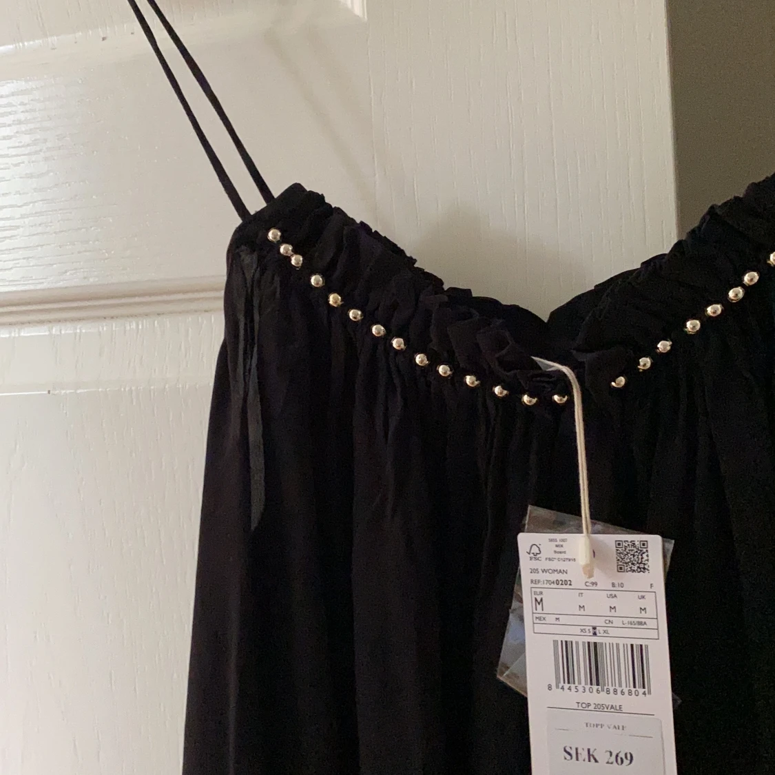 Fin topp med pärlor