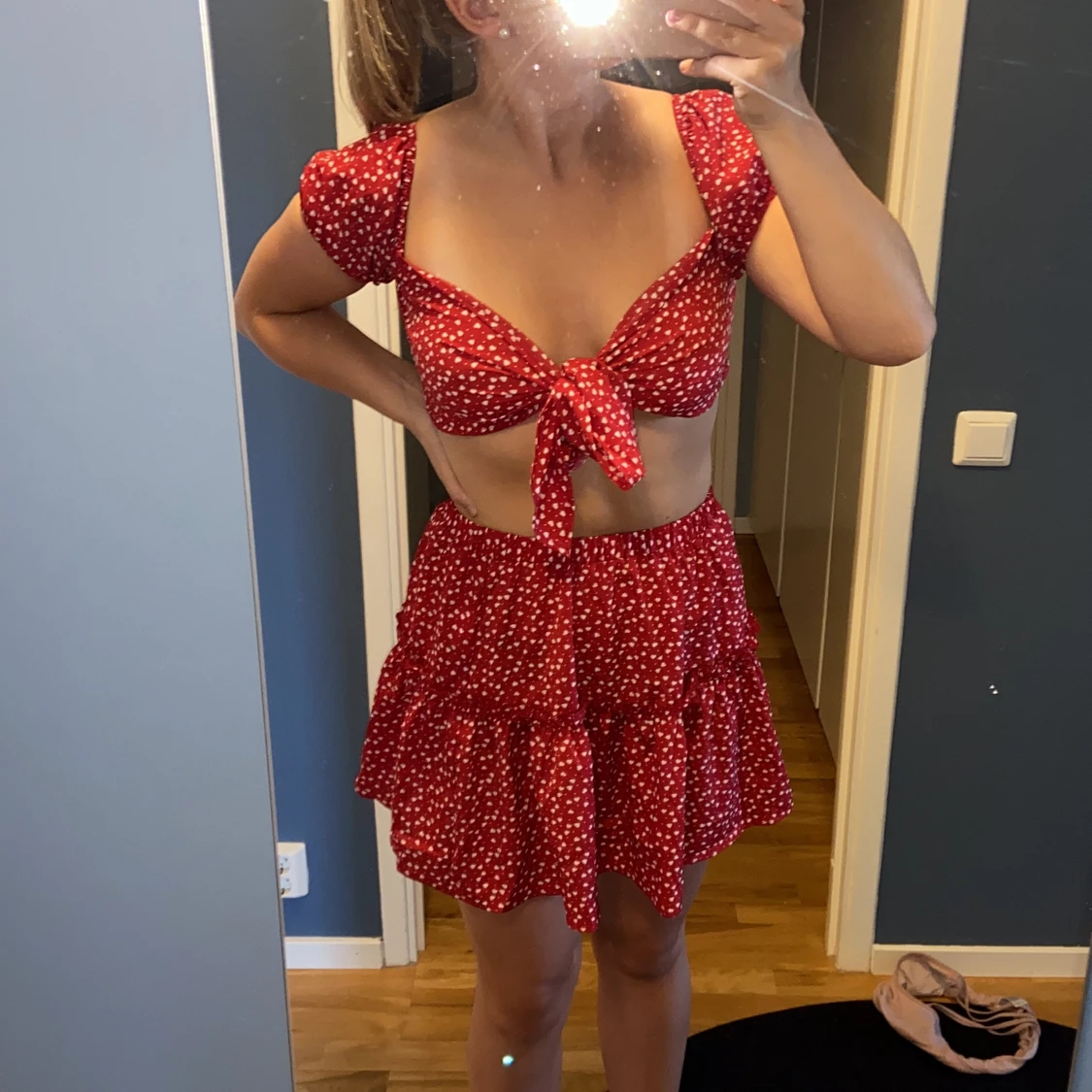 Rött set ifrån Shein - 90