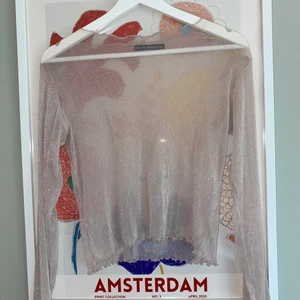 Rosa meshtopp - Köpt på brandy Melville, använd men i bra skick:) 