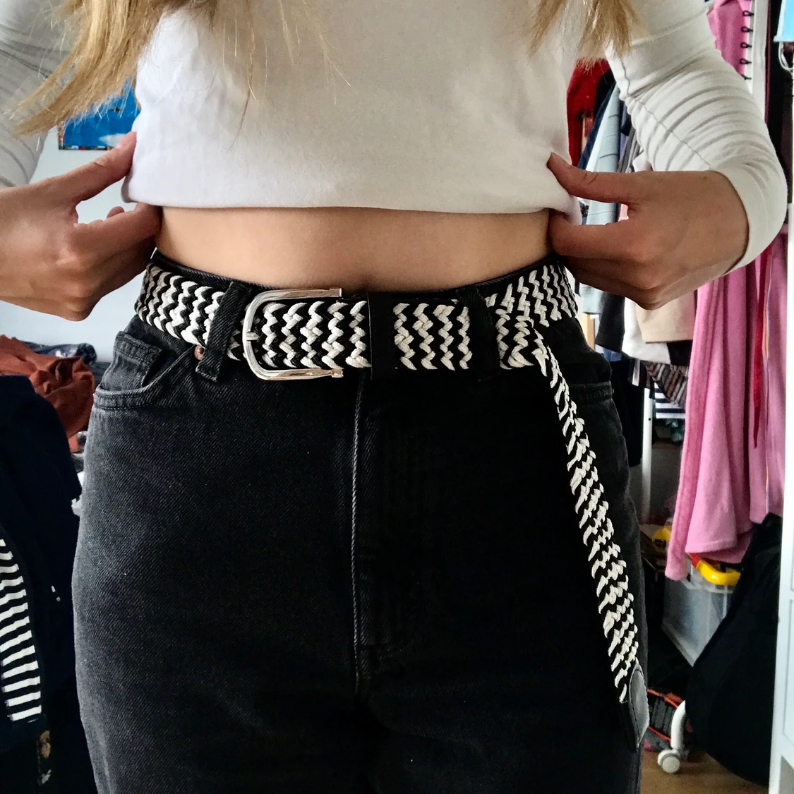 Svart-vitt belte - 91