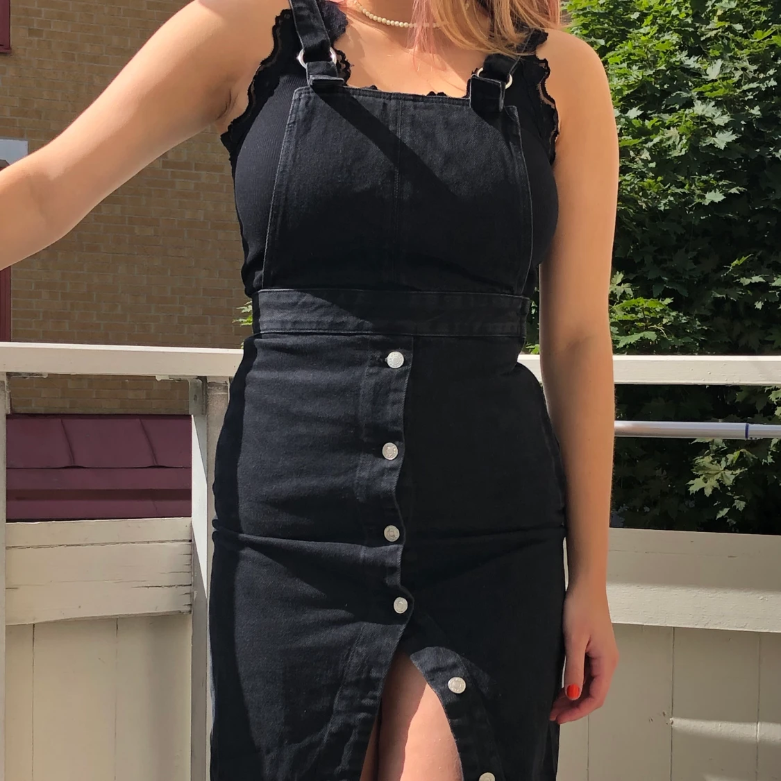 Jeansklänning från Topshop - 90