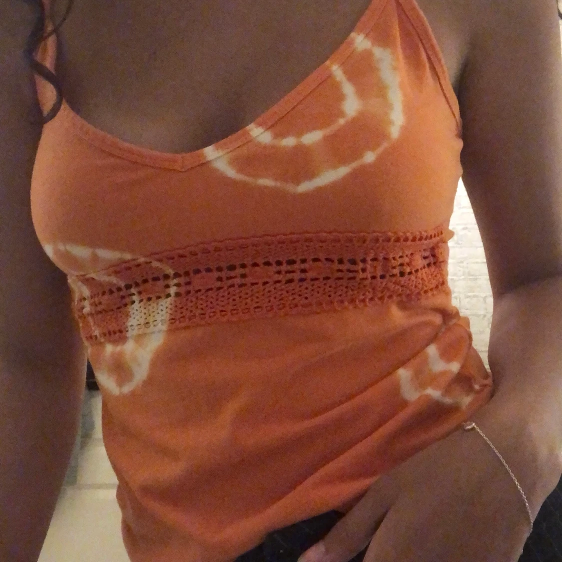 supersöt orange🍊 y2k topp