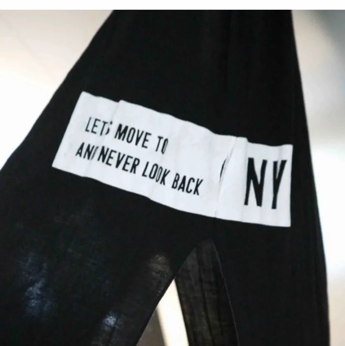 Lång klänning/linne med slits  - 90