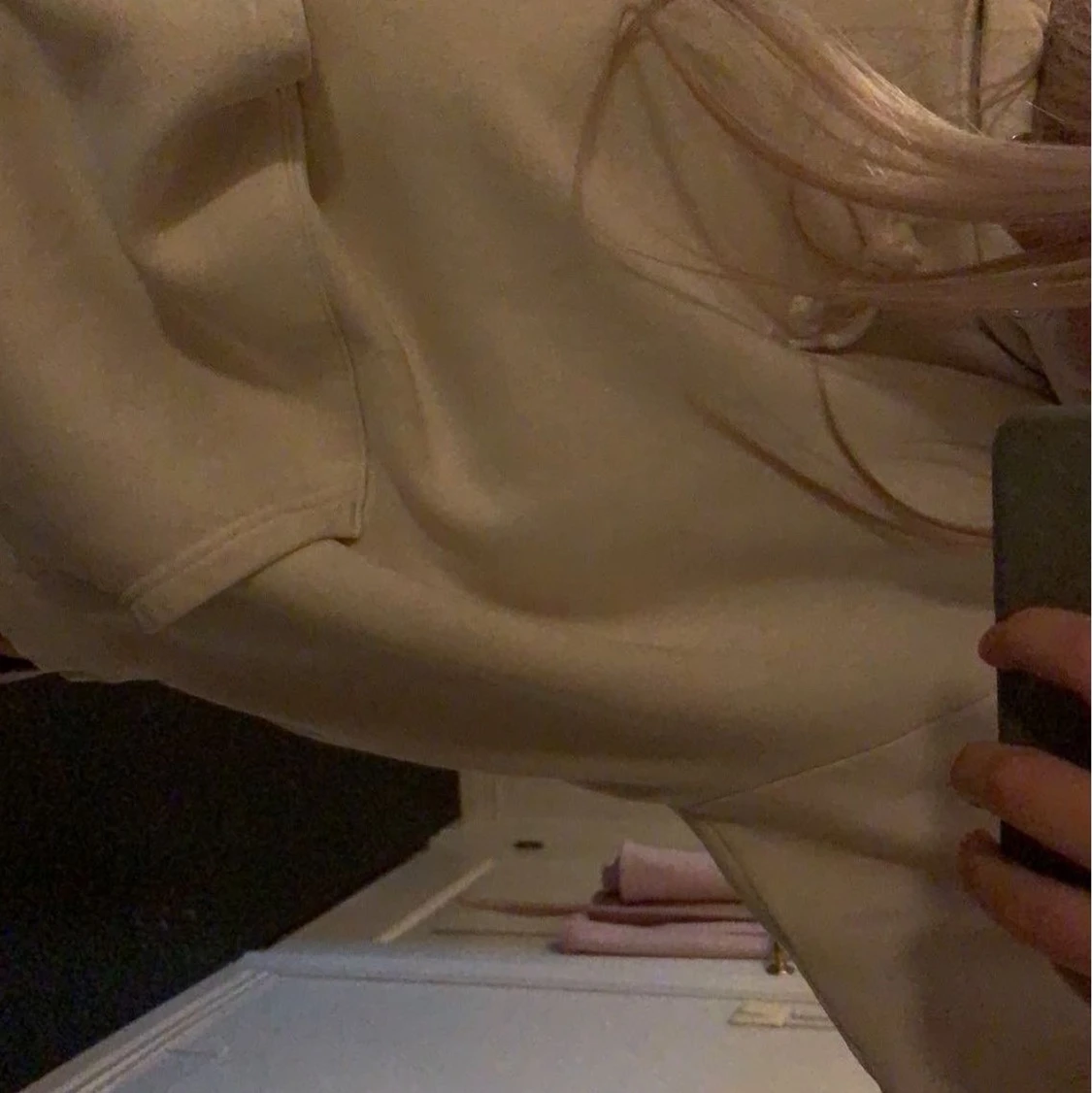 Beige hoodie - 90