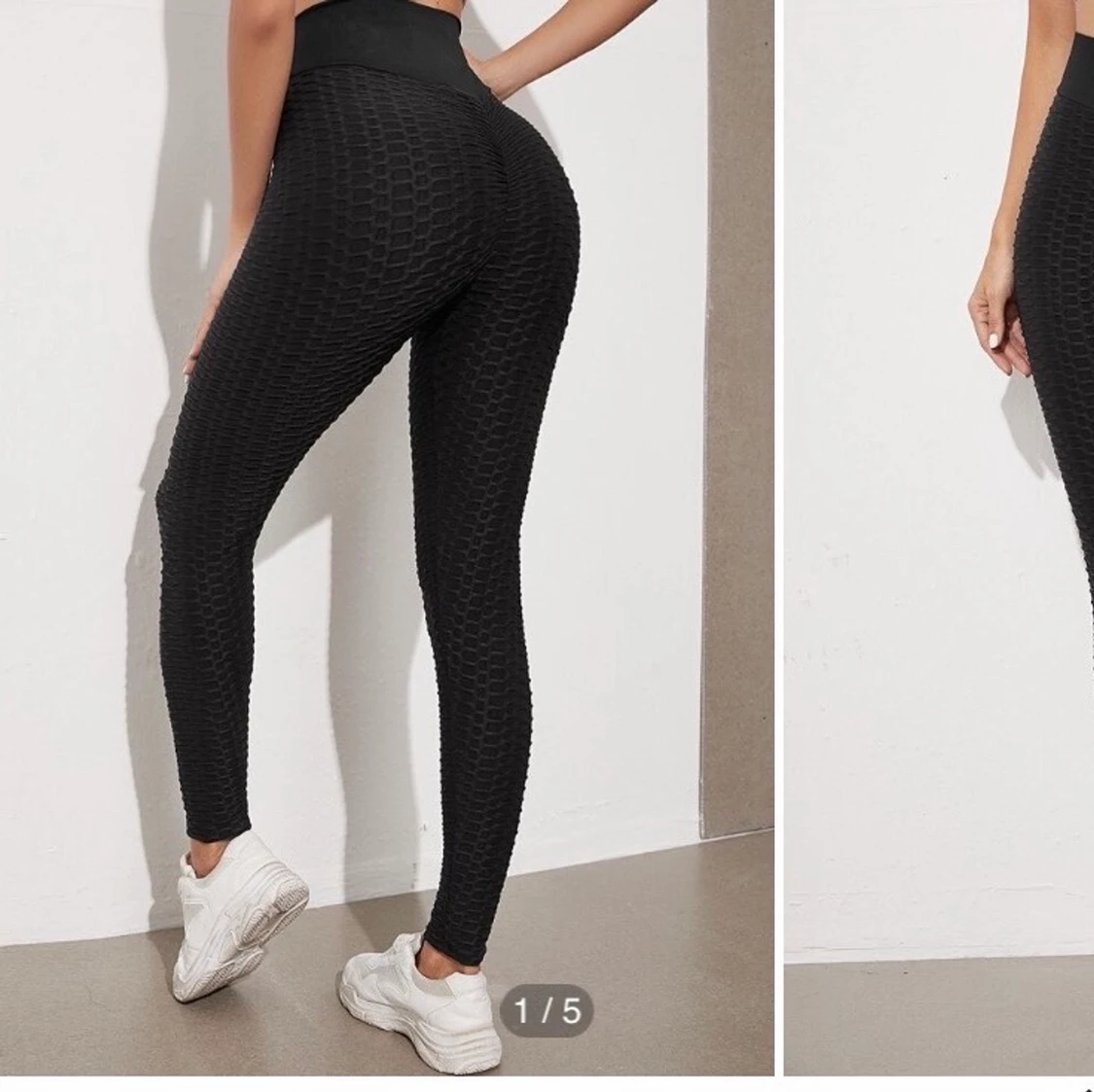 svarta träningstights  - 90