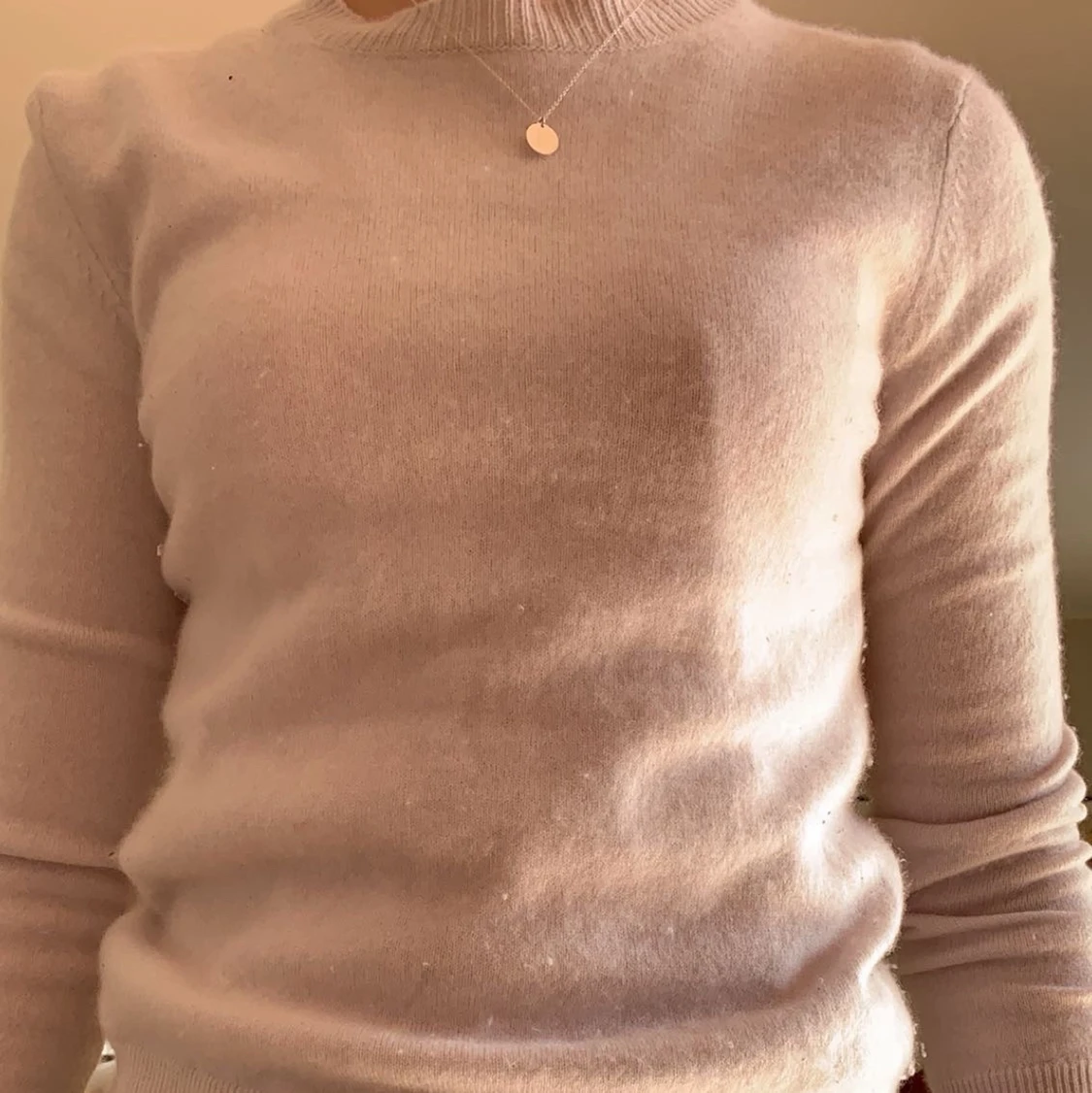 Cashmire tröja i ljus lila färg💞
