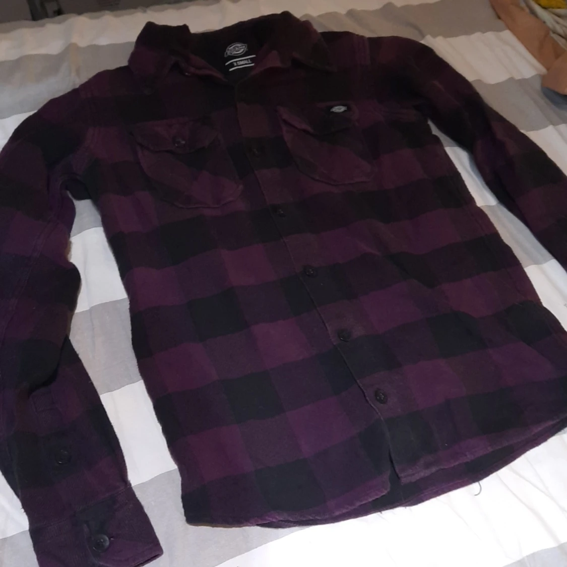 X small Dickies Mörk Lila flannel