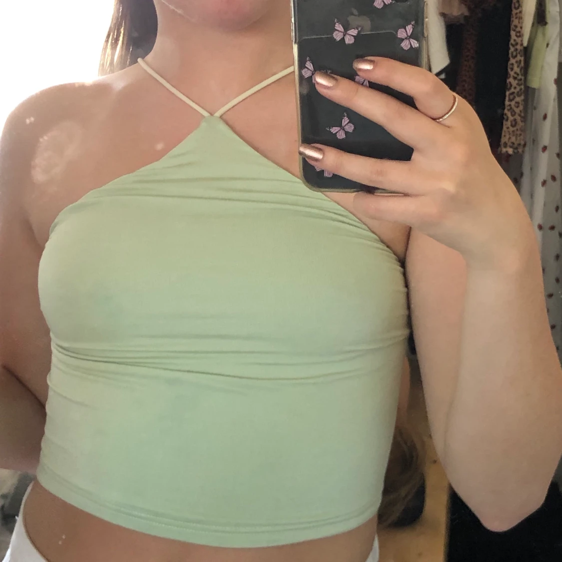 Grön topp, storlek S