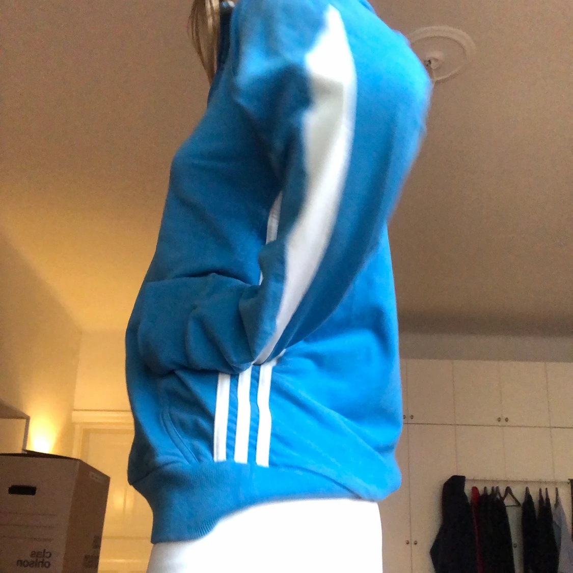 Blå adidas tröja - 91