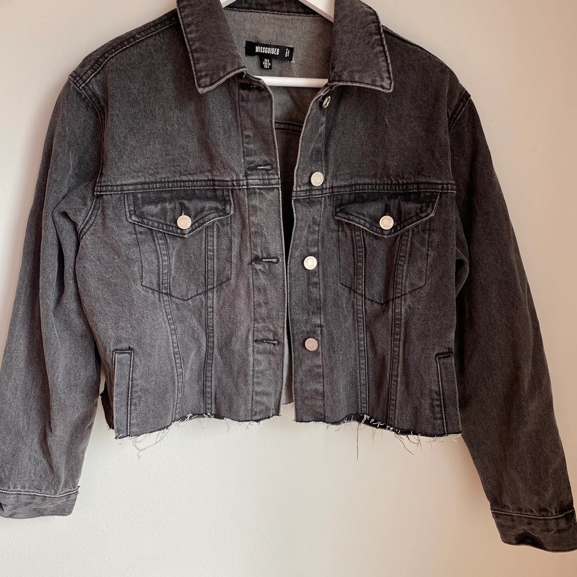 Missguided jeans jacka.