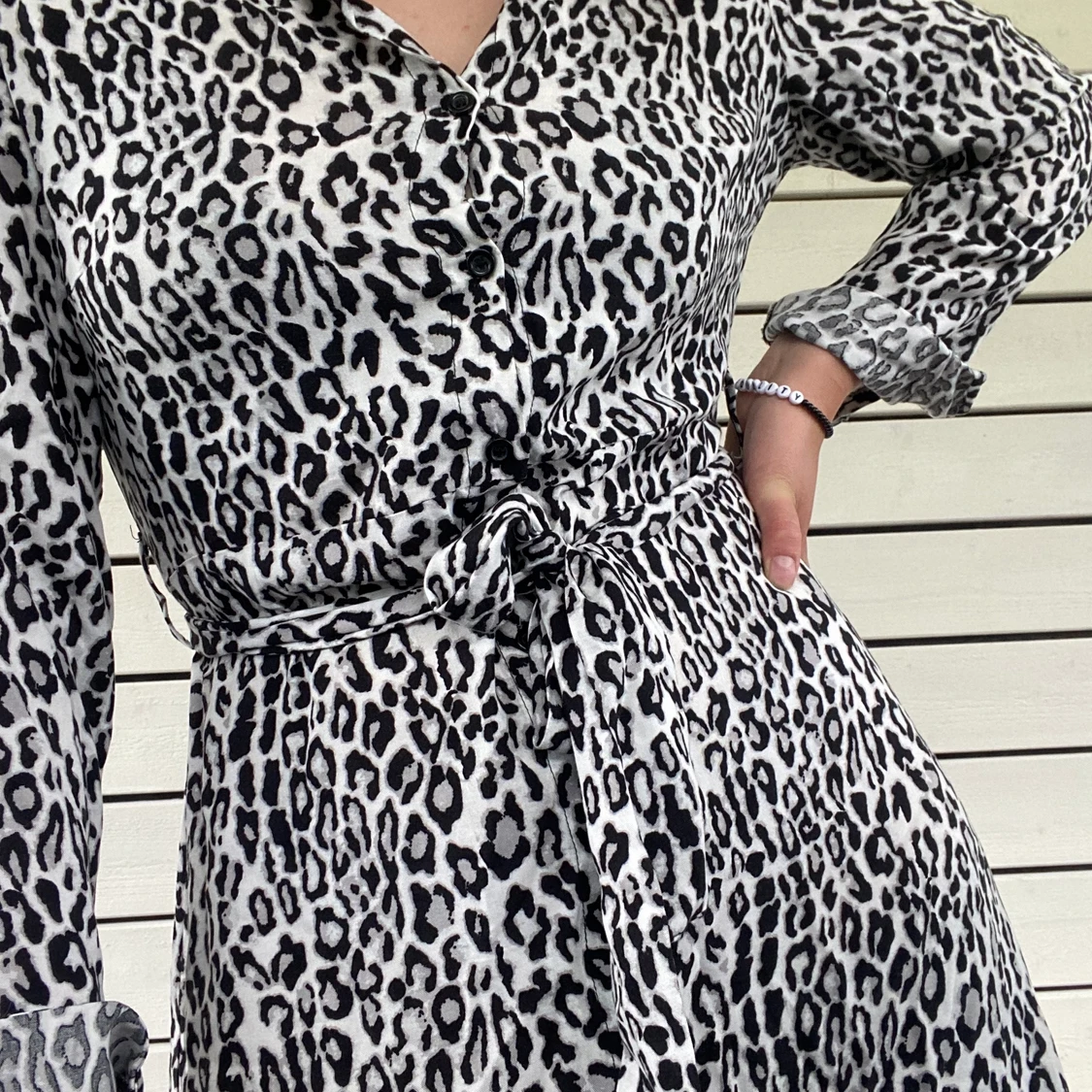 Klänning Leopard  - 90