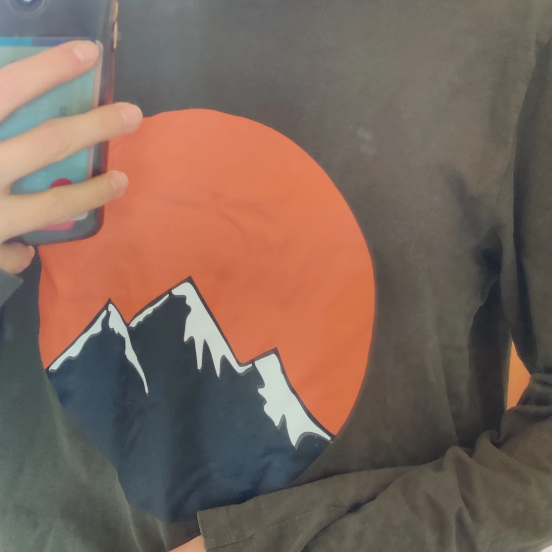 Mörkgrön tröja - 90