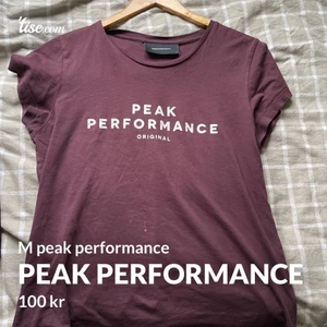 Peak performance  - Stor för mig ,så säljer den 