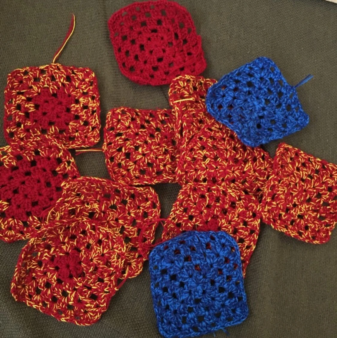 Motifs granny square  - 91