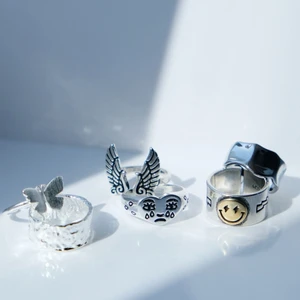 NYA RINGAR - Har fått in massa nya ringar i Sterling silver 925! Kolla in min profil för mer info. Paketpris vid köp av flera ringar ✨🧚🏼🥰