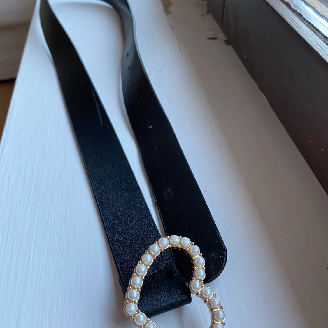 Svart hjärt-skärp/bälte! - 91