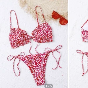 Shein - Skitgullig bikini från SHEIN som tyvärr inte passade mig❤️ Fick hem den igår och har endast testat överdelen. Plomberingen är kvar. Köpare står för frakt🥰
