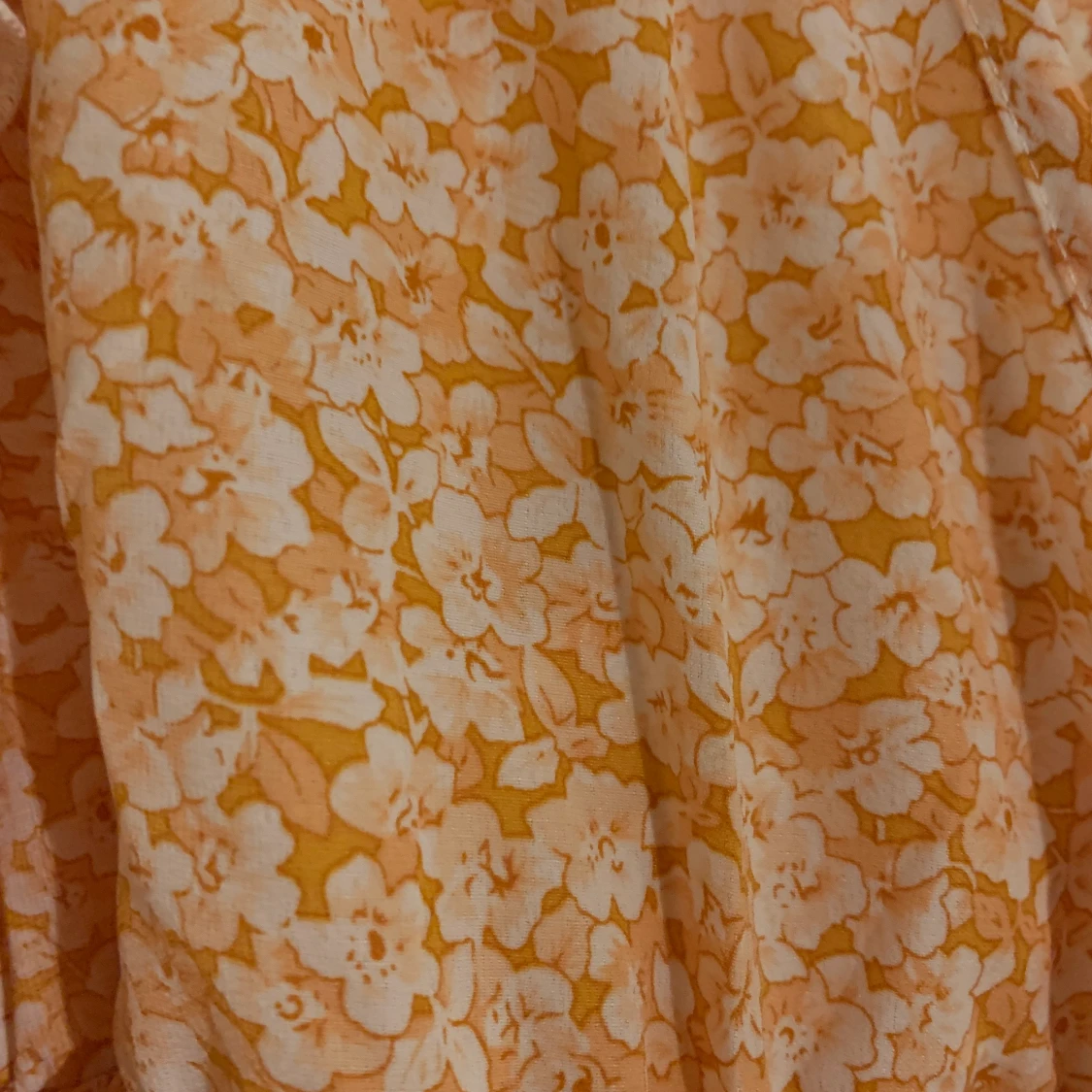 Orange klänning  - 91