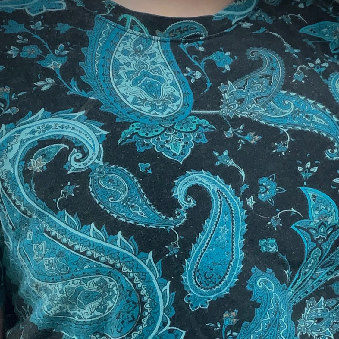 Mönstrad T-shirt, strl XS-S - 91