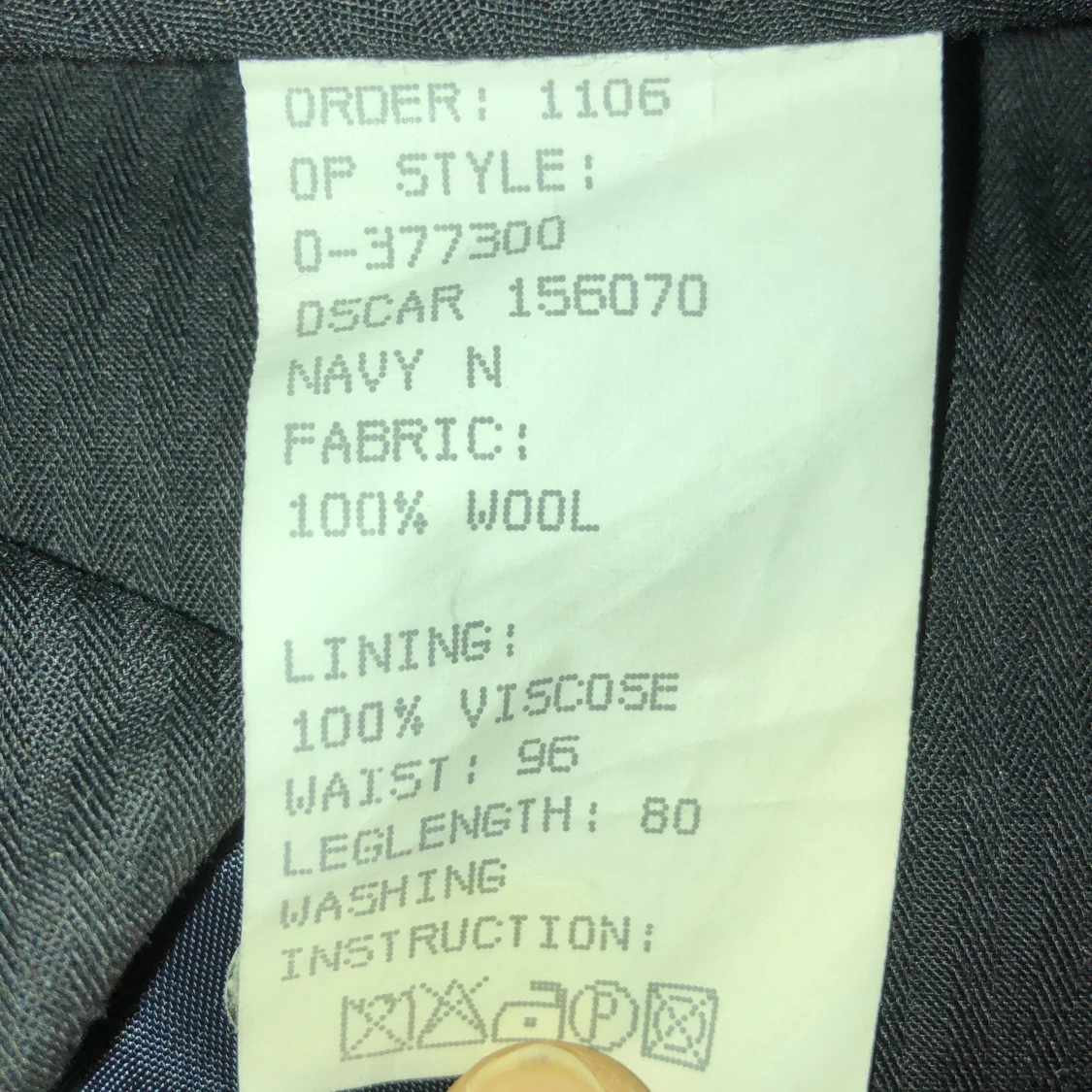 Cavaliere kavaj och kostymbyxa blå - 91