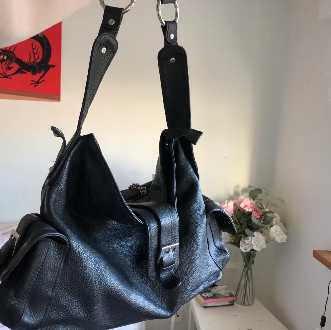 Cool väska i konstläder - 90