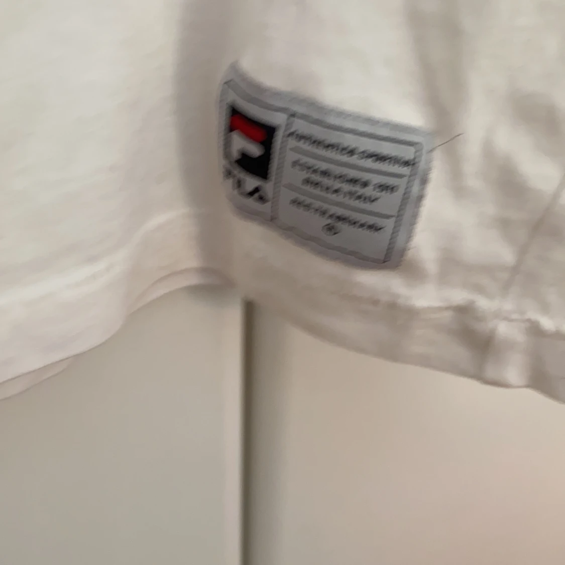Vit Fila t-shirt  - 90