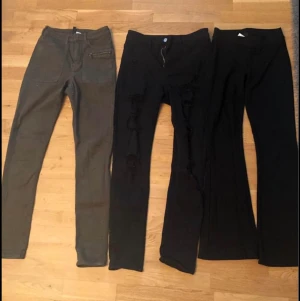 S - 2 jeans från h&m och en byxa från gina 