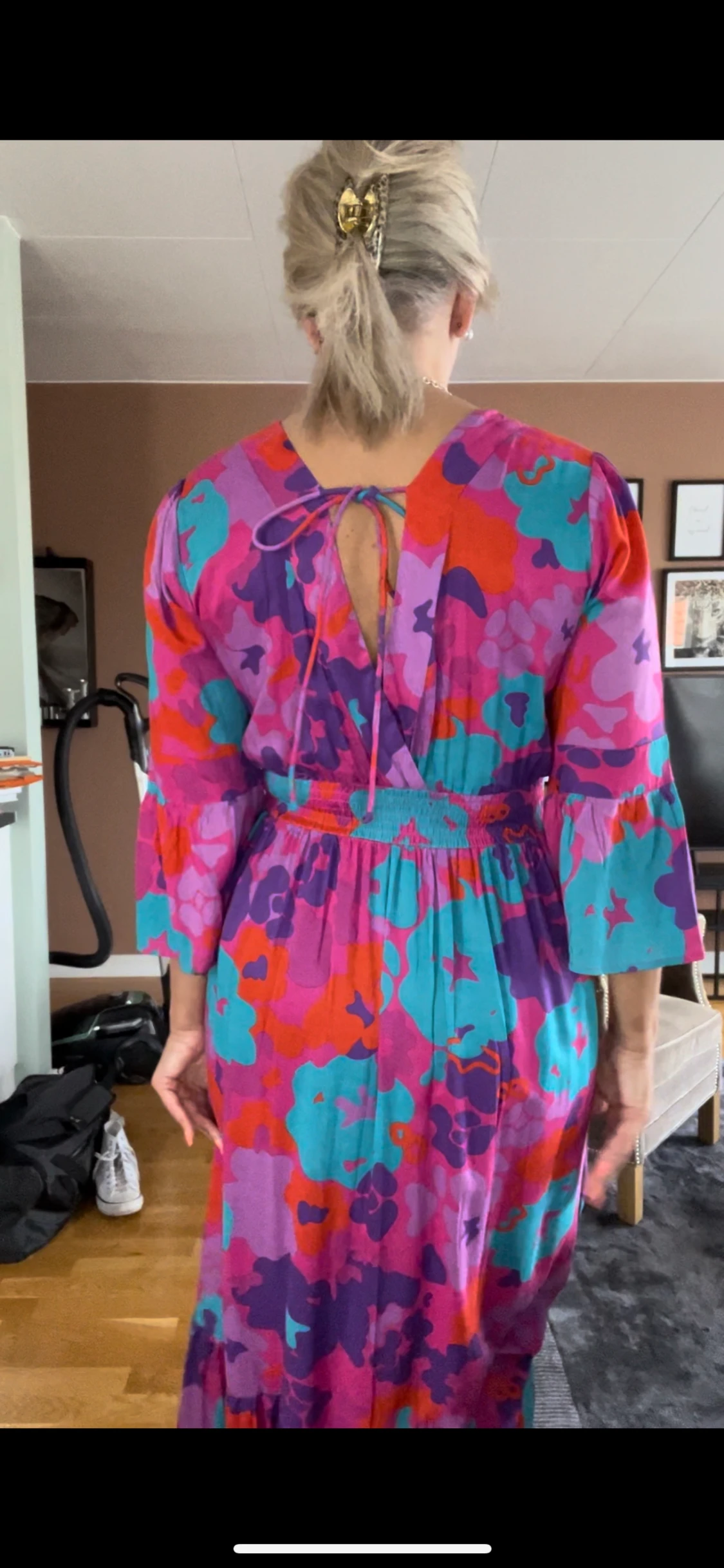 Poppy Field klänning  - 90