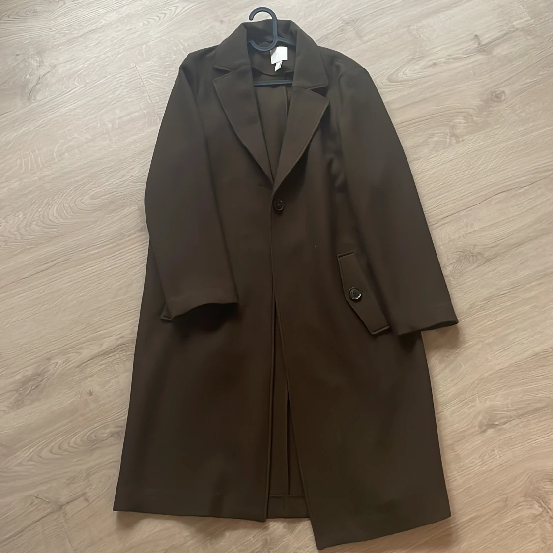 Mossgrön/brun höstkappa