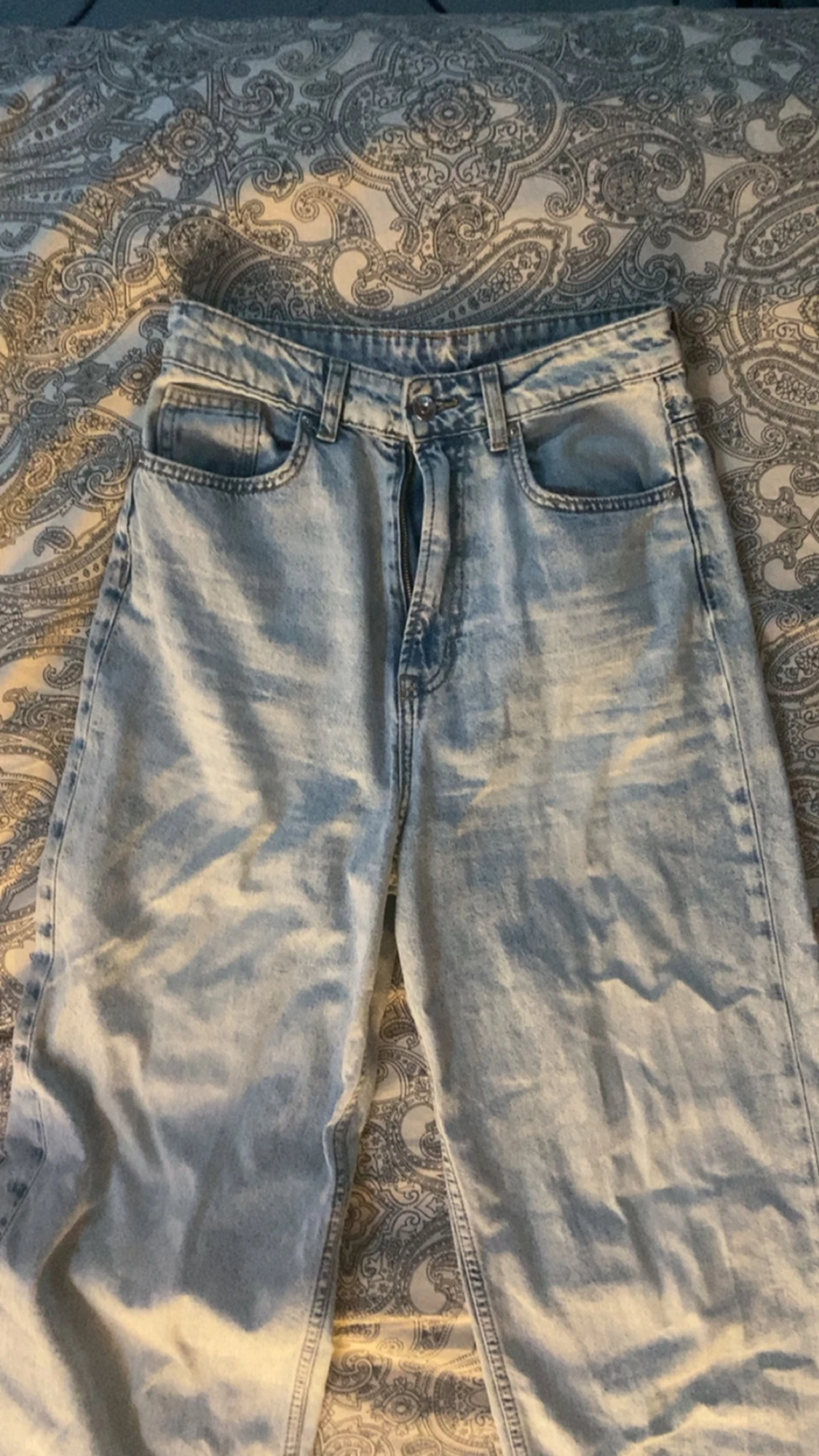 Ljusblå jeans  - 90