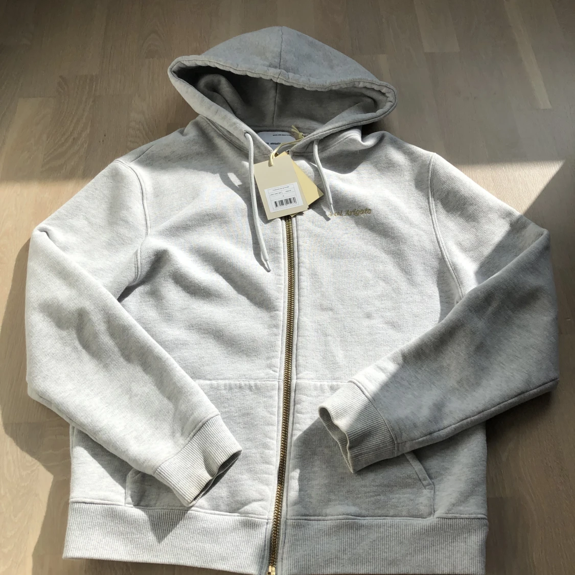 Ljusgrå arigato zip up