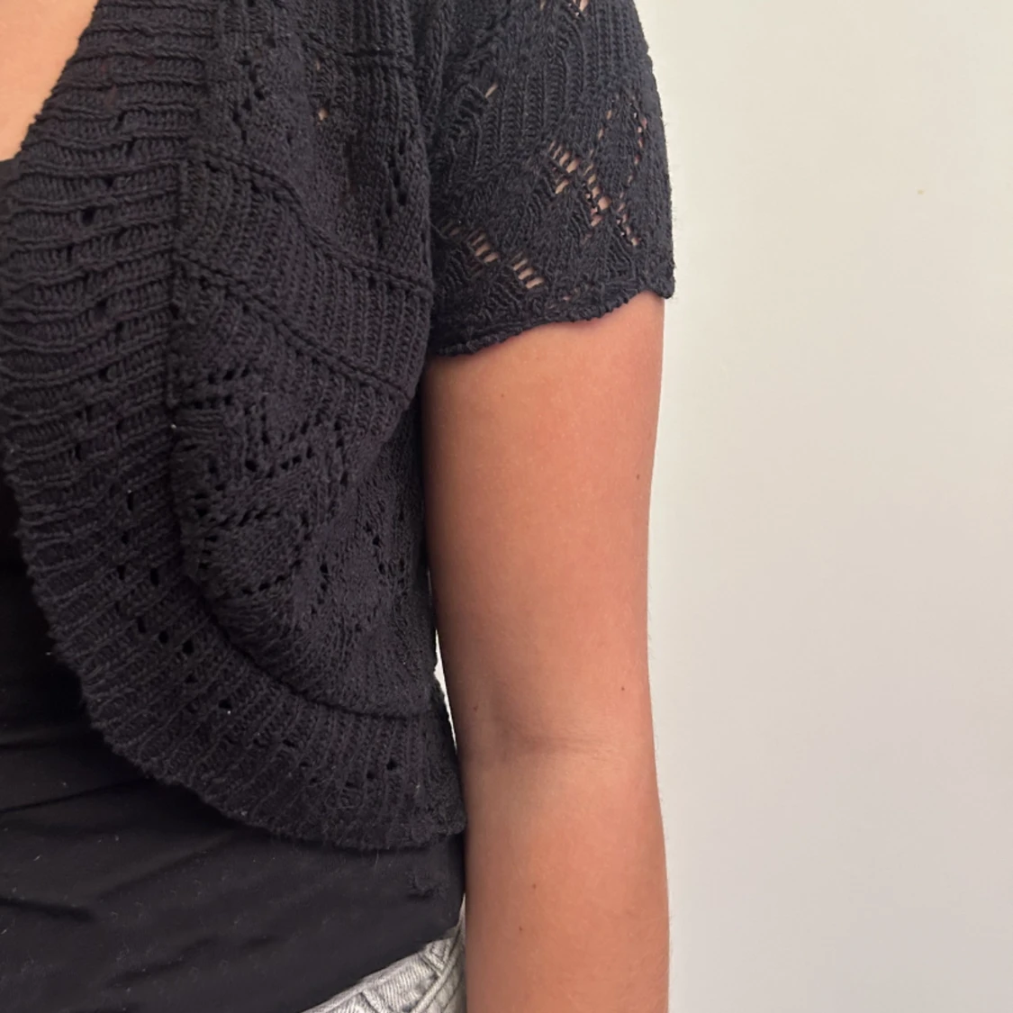 Stickad kofta   - 91