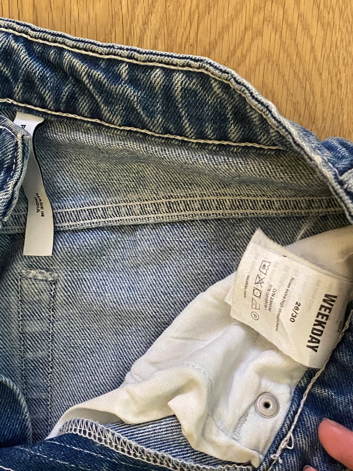Rowe weekday jeans blå - 90