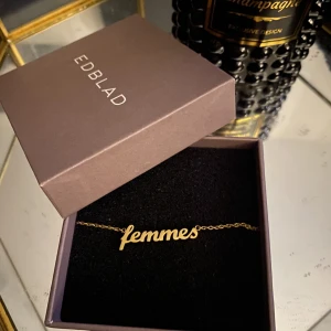 Äkta Edblads halsband - Ett helt nytt Edblad halsband. Nypriset är 500 och jag säljer den för 350, helt oanvänt med förpackningen kvar och inte ens förpackningen har en ändå skråma så som smycket☺️hör gärna av er av intresse