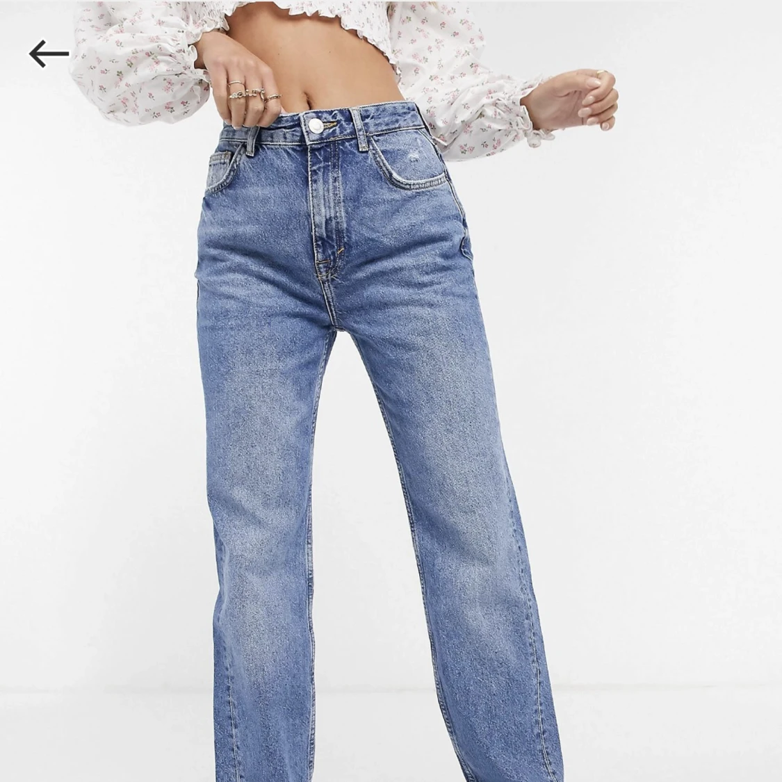 Pull&bear slit jeans