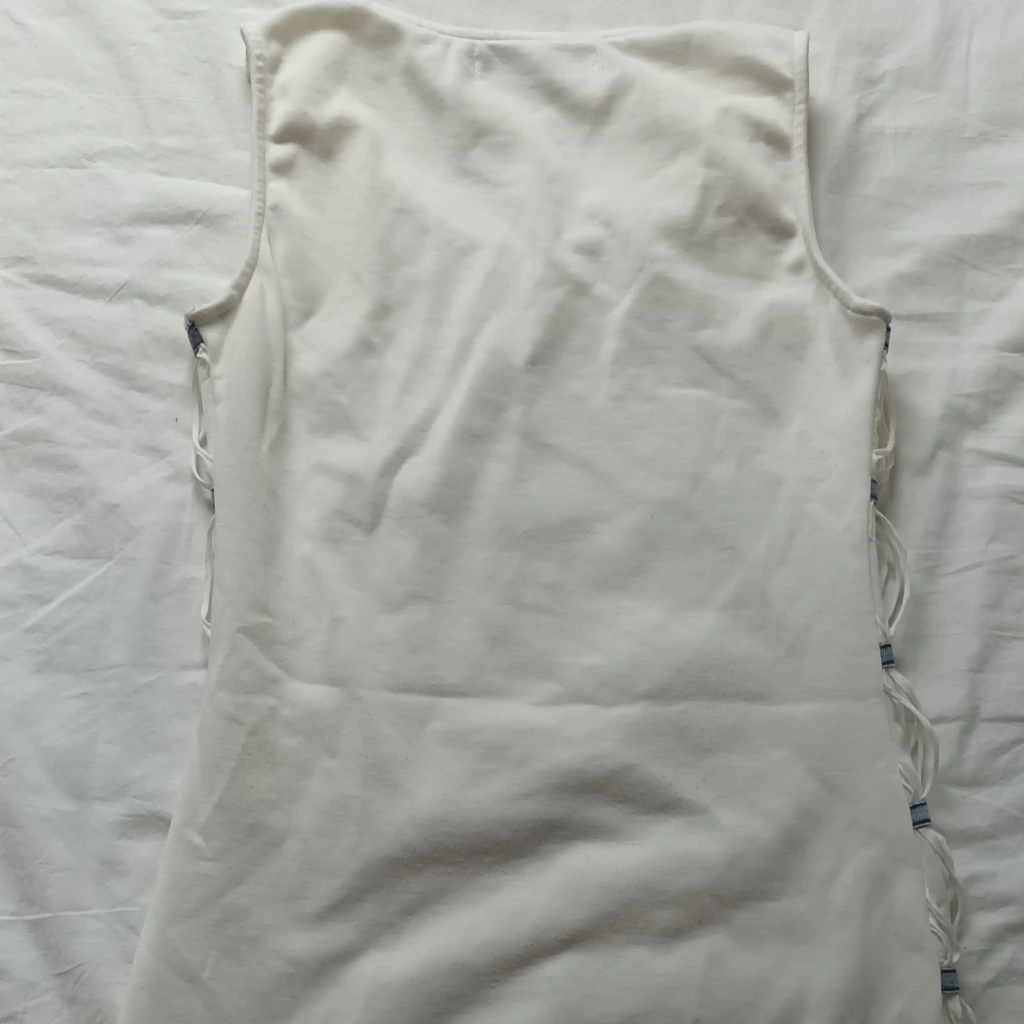 Vit sommarklänning  - 91