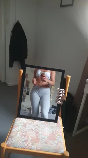 Ribbade byxor mint gröna - Mint gröna