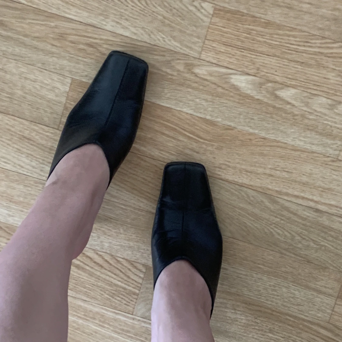 Mules/klackar från Bianco. Äkta skinn