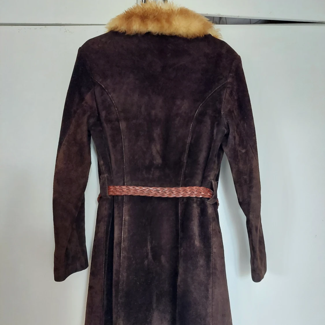 Mockakappa med pälskrage - 91