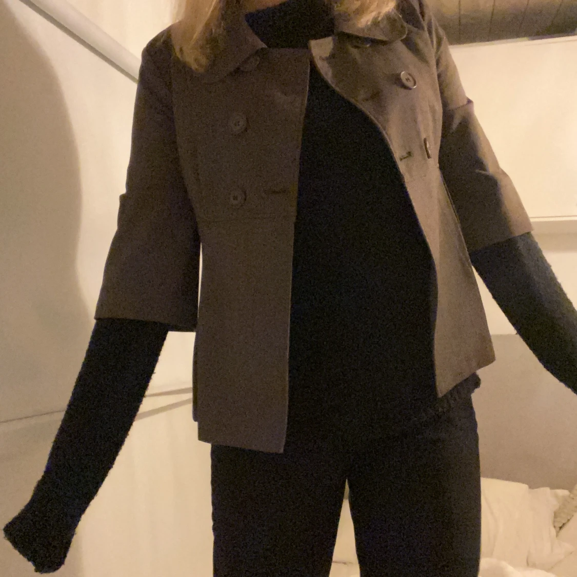 Trekvartsärmad jacka!