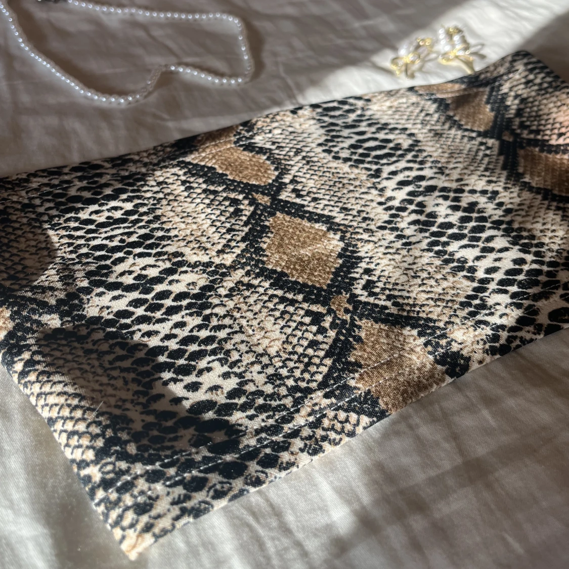 Snake print tube top - 91