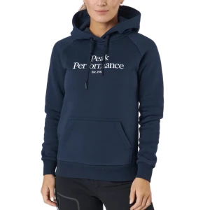 Peak performance  - Mörkblå hoodie från Peak Performance, storlek M, 200kr + frakt 💗
