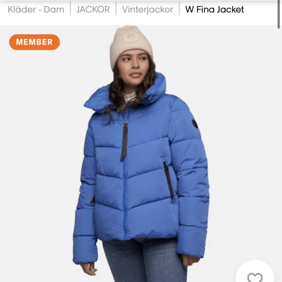 Vinterjacka orange/brun - 91