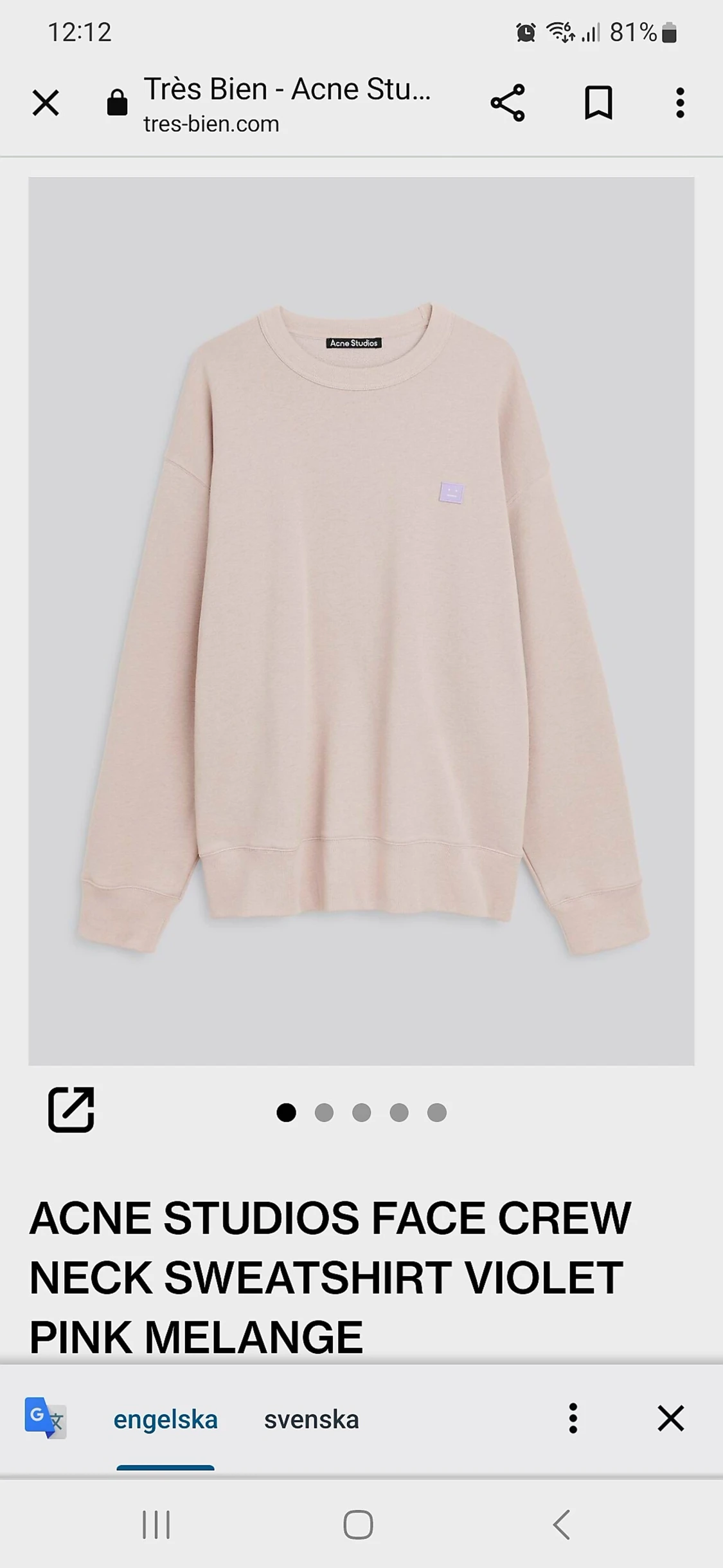 Acne Studios Sweatshirt