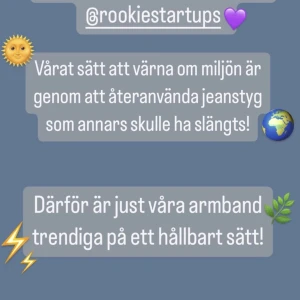 Information  - Snart kommer första släppet. Trendiga jeansarmband med detaljer i olika former av nitar. Följ oss här på plick och på instagram ”jeansjewelry_rs” så ni inte missar lanseringen!🫶🏼🌸