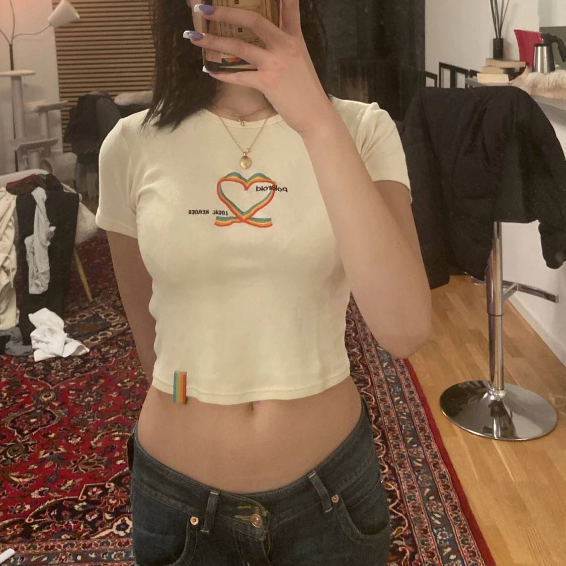 Polaroid babytee