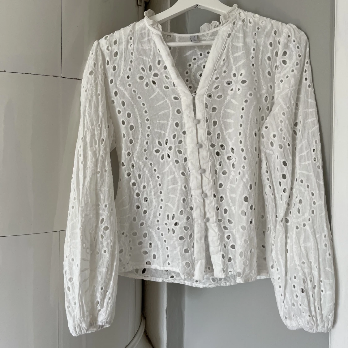 Broderad blus New Yorker