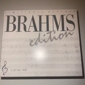 Brahms edition  Musik cd Nyskick 4 cd colektion 