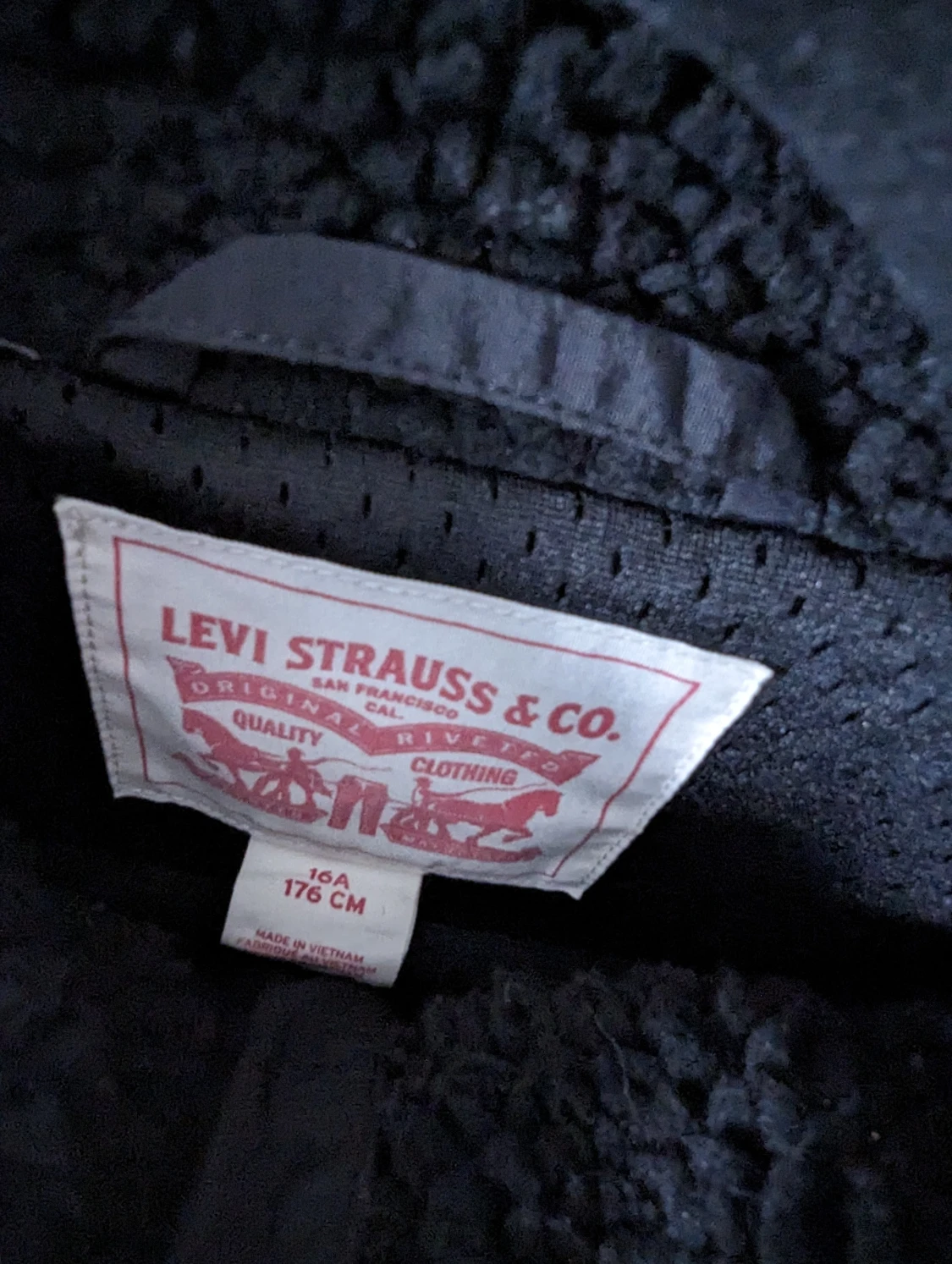 Pile fleece storlek 176 ev xs-s - 90